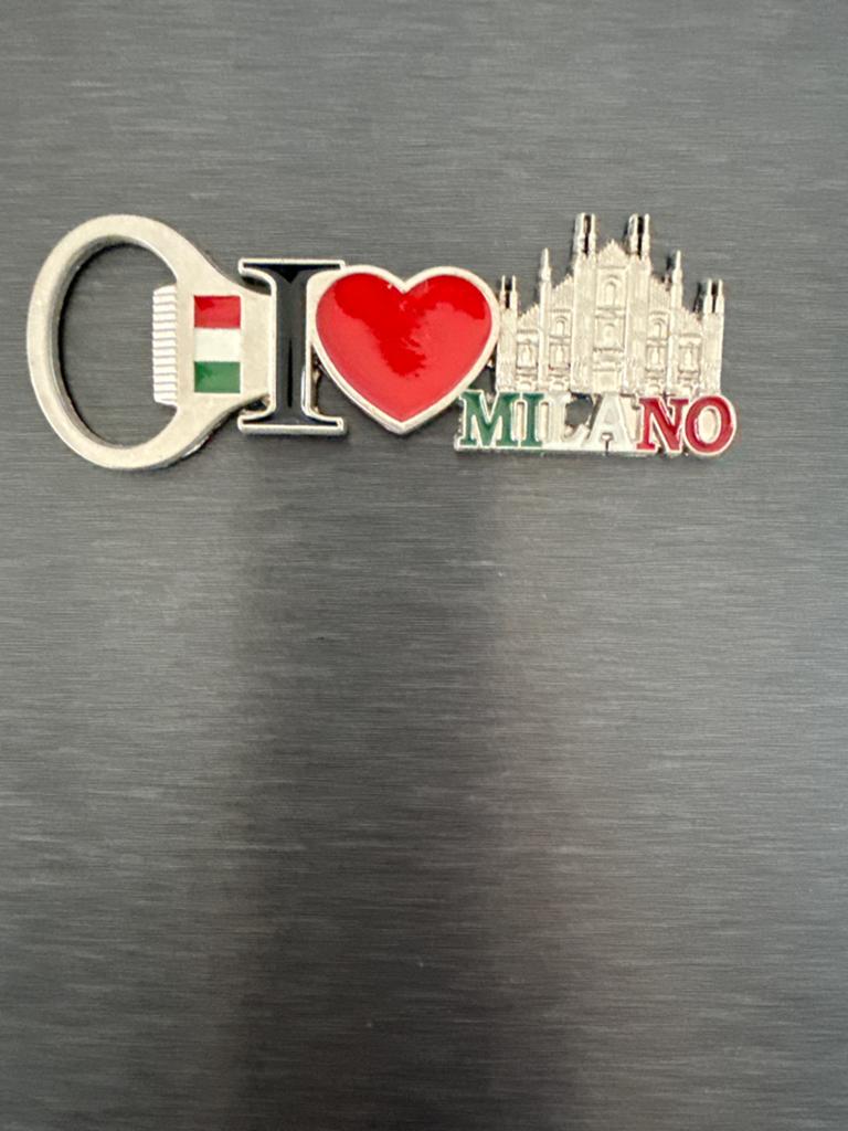 Flesopener magneet 'I Love Milano', Ophalen of Verzenden, Nieuw