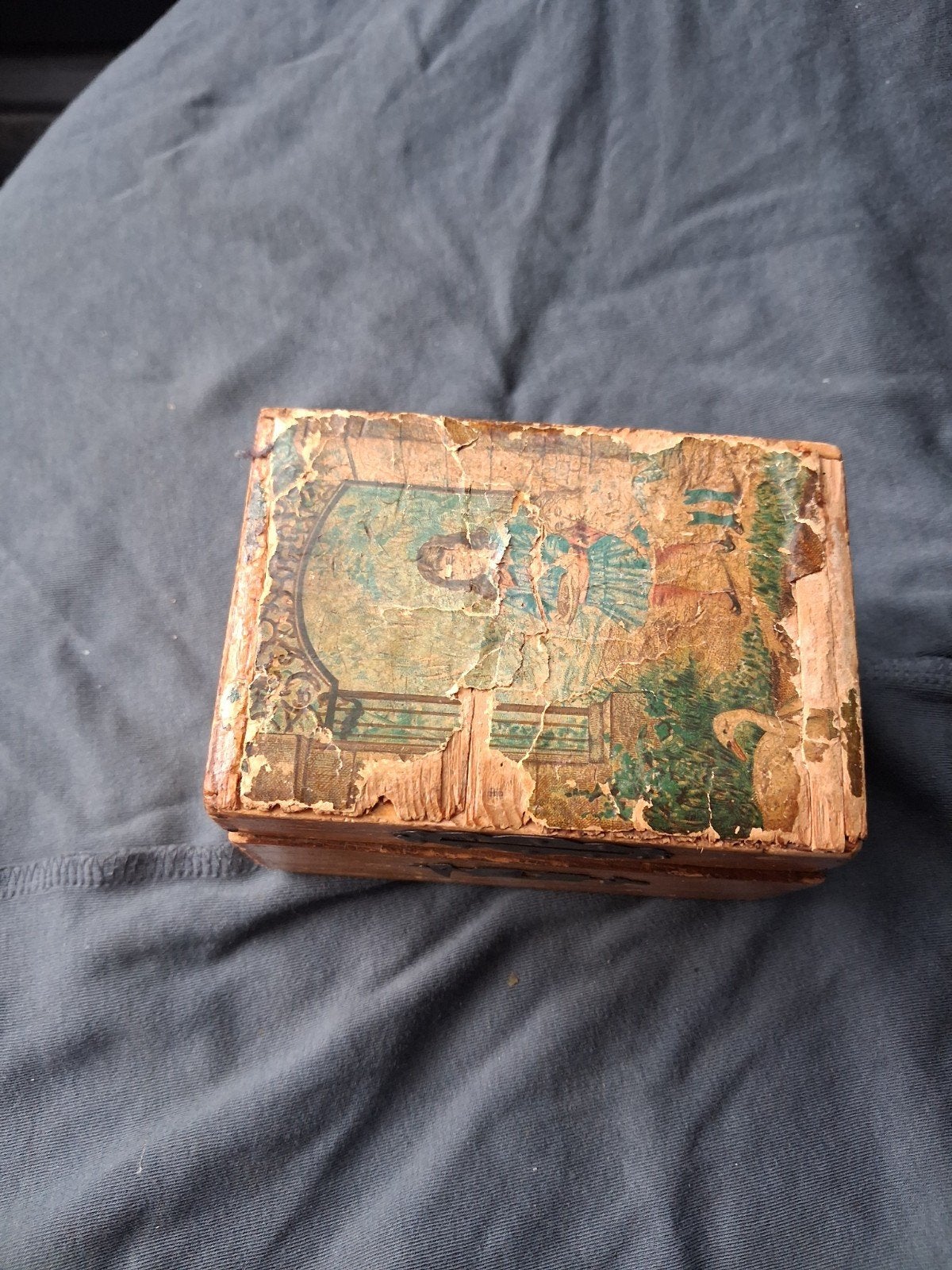 oud kistje, Antiek en Kunst, Ophalen