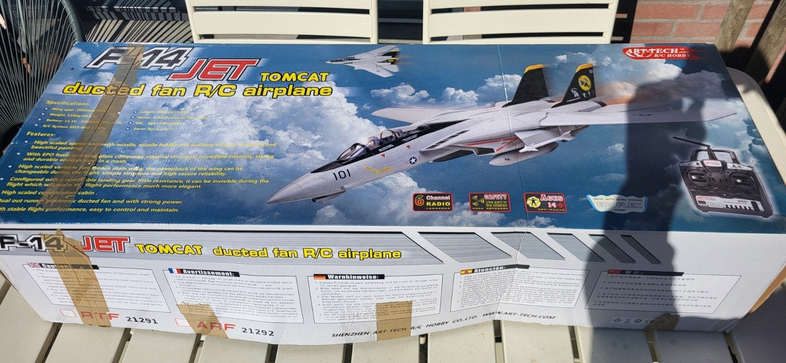 F-14 JET Tomcat Ducted Fan, Hobby en Vrije tijd, Ophalen of Verzenden, Nieuw