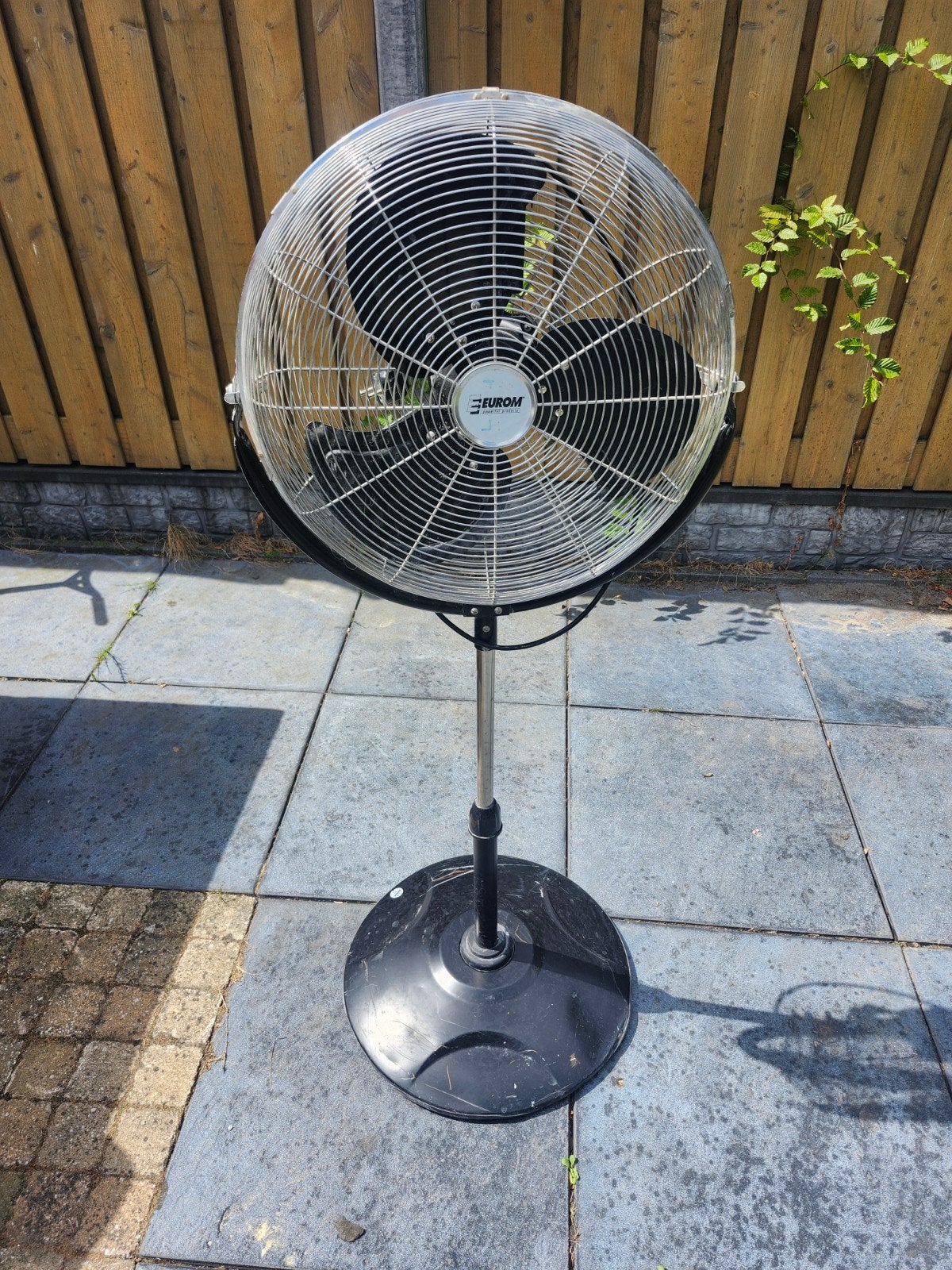 Eurom HVF 18S Statiefventilator - Krachtige Koeling, Ophalen of Verzenden, Gebruikt, Statiefventilator
