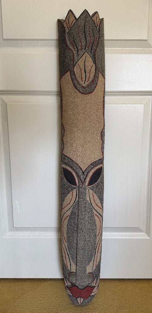 masker, Masker, 100 cm, Grijs, Overige herkomsten