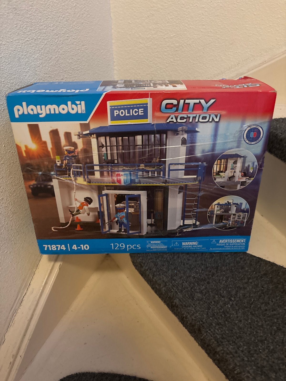 Playmobil City Action Politiebureau (71874), Kinderen en Baby's, Speelgoed | Playmobil, Gebouw, Complete set, Nieuw, Ophalen of Verzenden