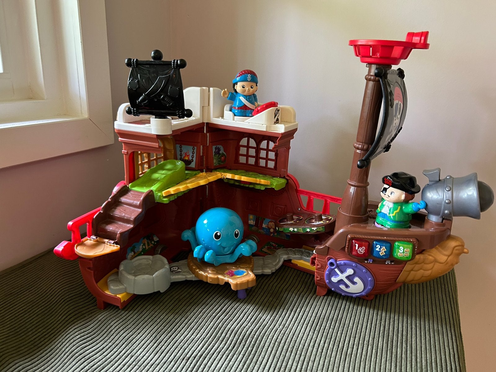 VTech Piratenschip Speelset, Ophalen, Zo goed als nieuw, Jongen of Meisje