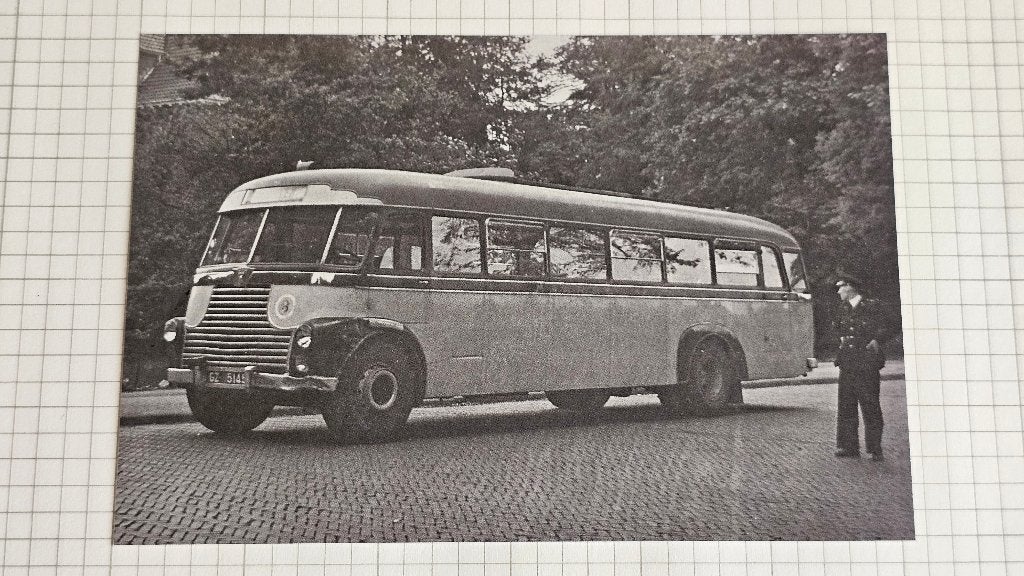 Foto BUS M&K Maarse en Kroon Aalsmeer, Verzamelen, Spoorwegen en Tramwegen, Verzenden, Gebruikt, Bus of Metro, Overige typen