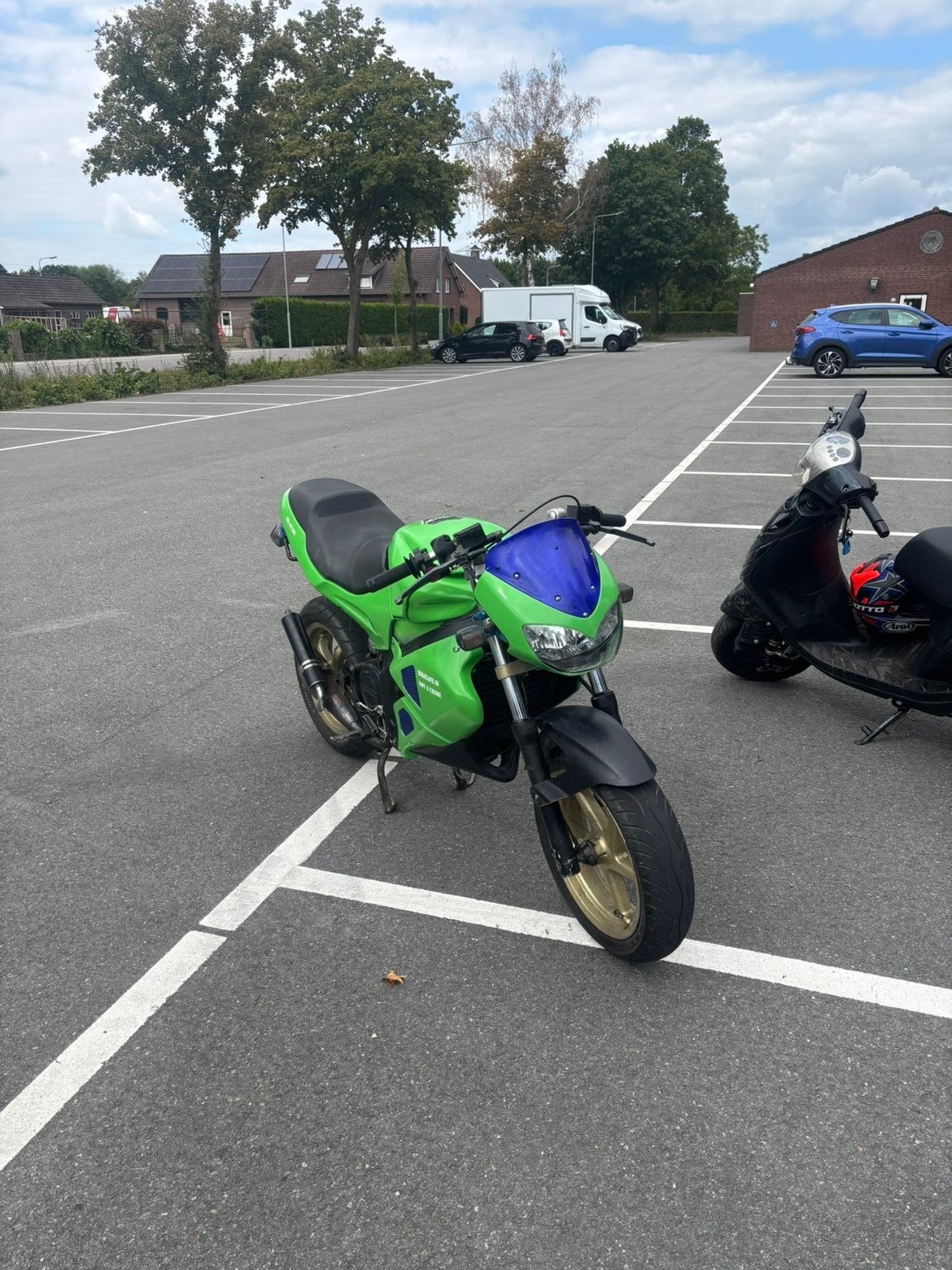 gilera dna 70cc op brom L.V.R getuned en B.L, Ophalen, Zo goed als nieuw, Overige merken