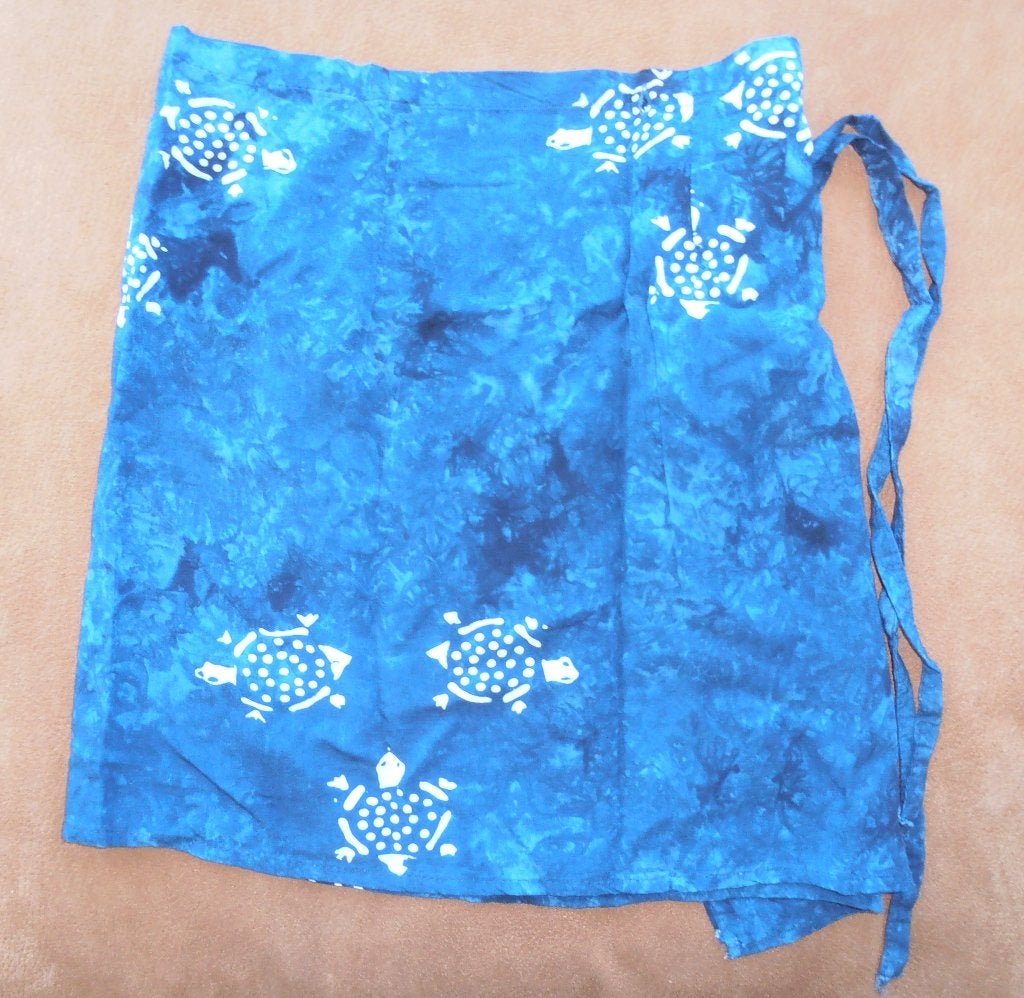 omslagrok maat S, Blauw, Ophalen of Verzenden, Zo goed als nieuw, Maat 36 (S)