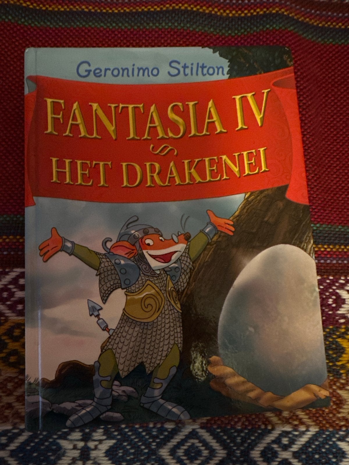 Geronimo Stilton Fantasia IV: Het Draken-ei, Ophalen of Verzenden, Gelezen