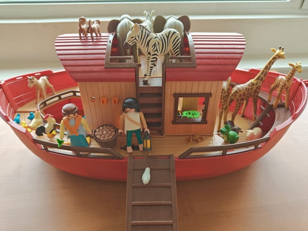 Playmobil 3255 - Ark van Noah, boot met dieren, Ophalen, Zo goed als nieuw