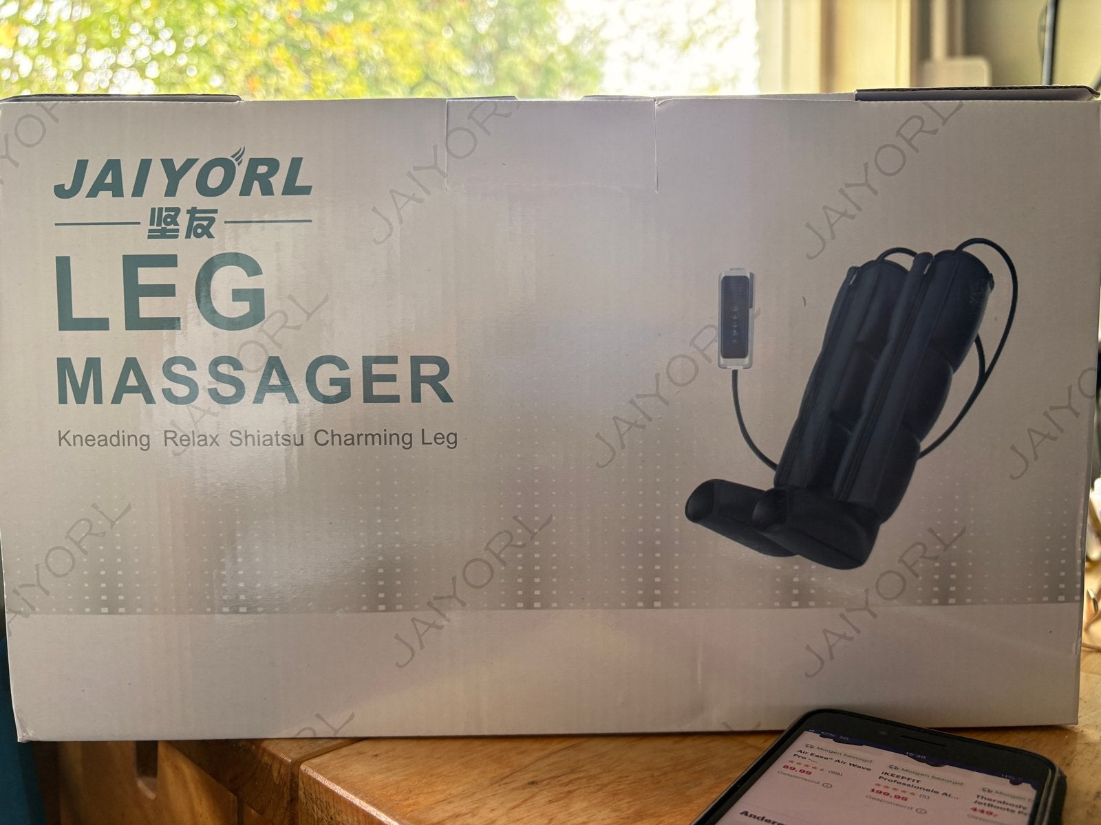 JAIYORL Beenmassager - Knieën, ontspanning, Shiatsu, Sport en Fitness, Massageproducten, Ophalen of Verzenden, Nieuw, Apparaat