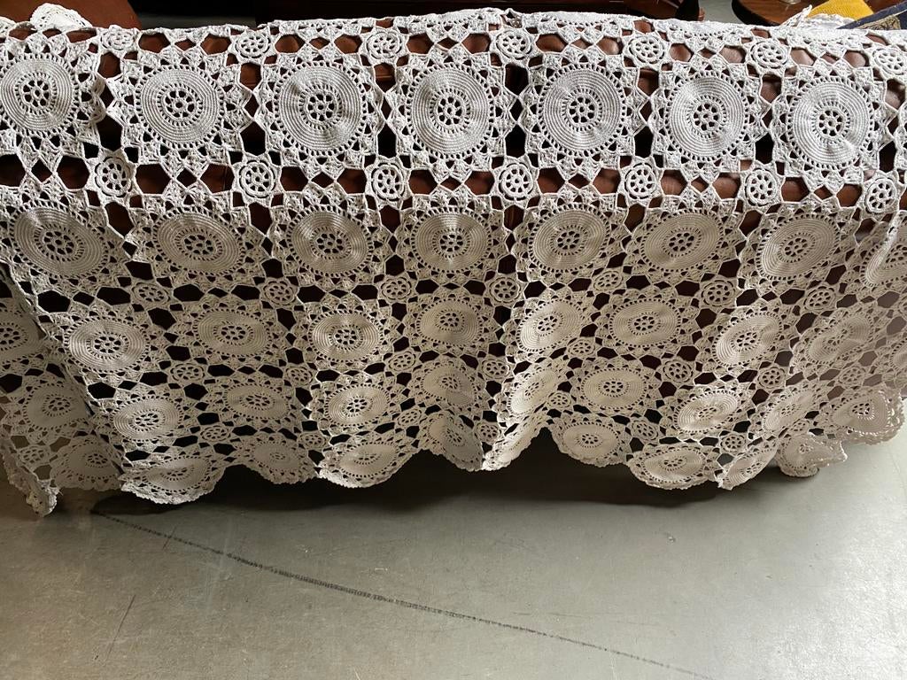 Sprei wit gehaakt, Ophalen, Zo goed als nieuw