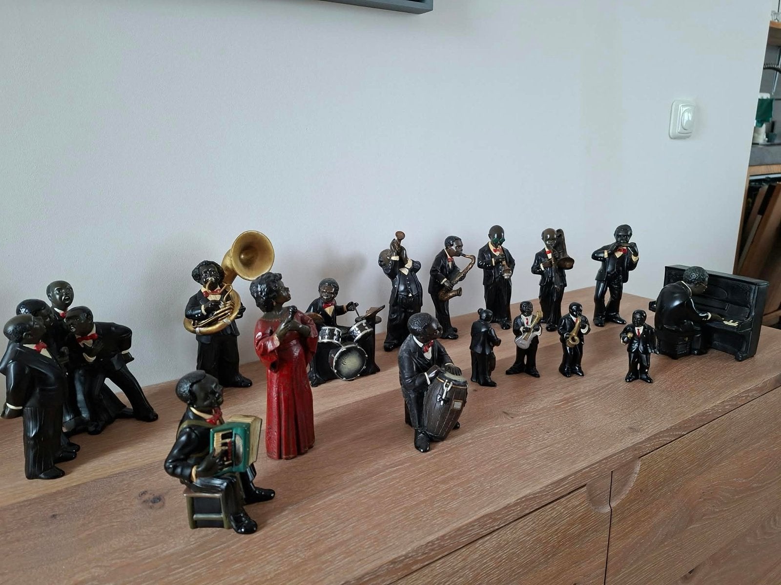All That Jazz beeldjes met speeldoosje piano (t.e.a.b.), Ophalen of Verzenden, Zo goed als nieuw, Overige typen