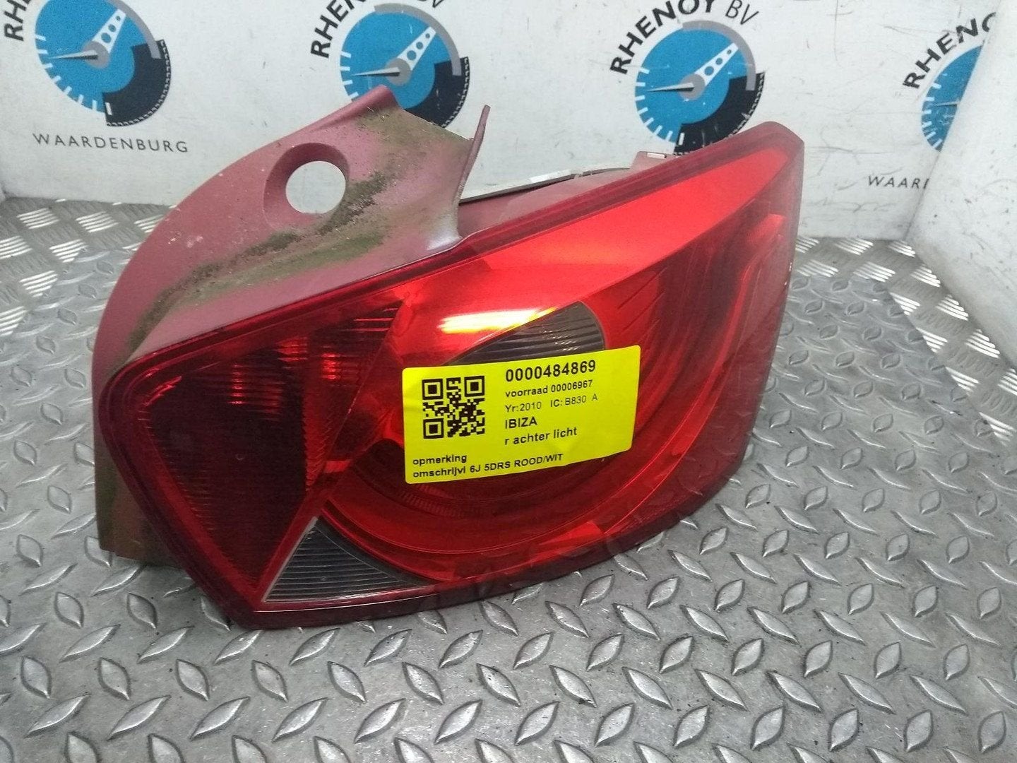 SEAT IBIZA ENTRY ACHTERLICHT R 2010, Auto-onderdelen, Ophalen of Verzenden, Gebruikt, Stiba lid