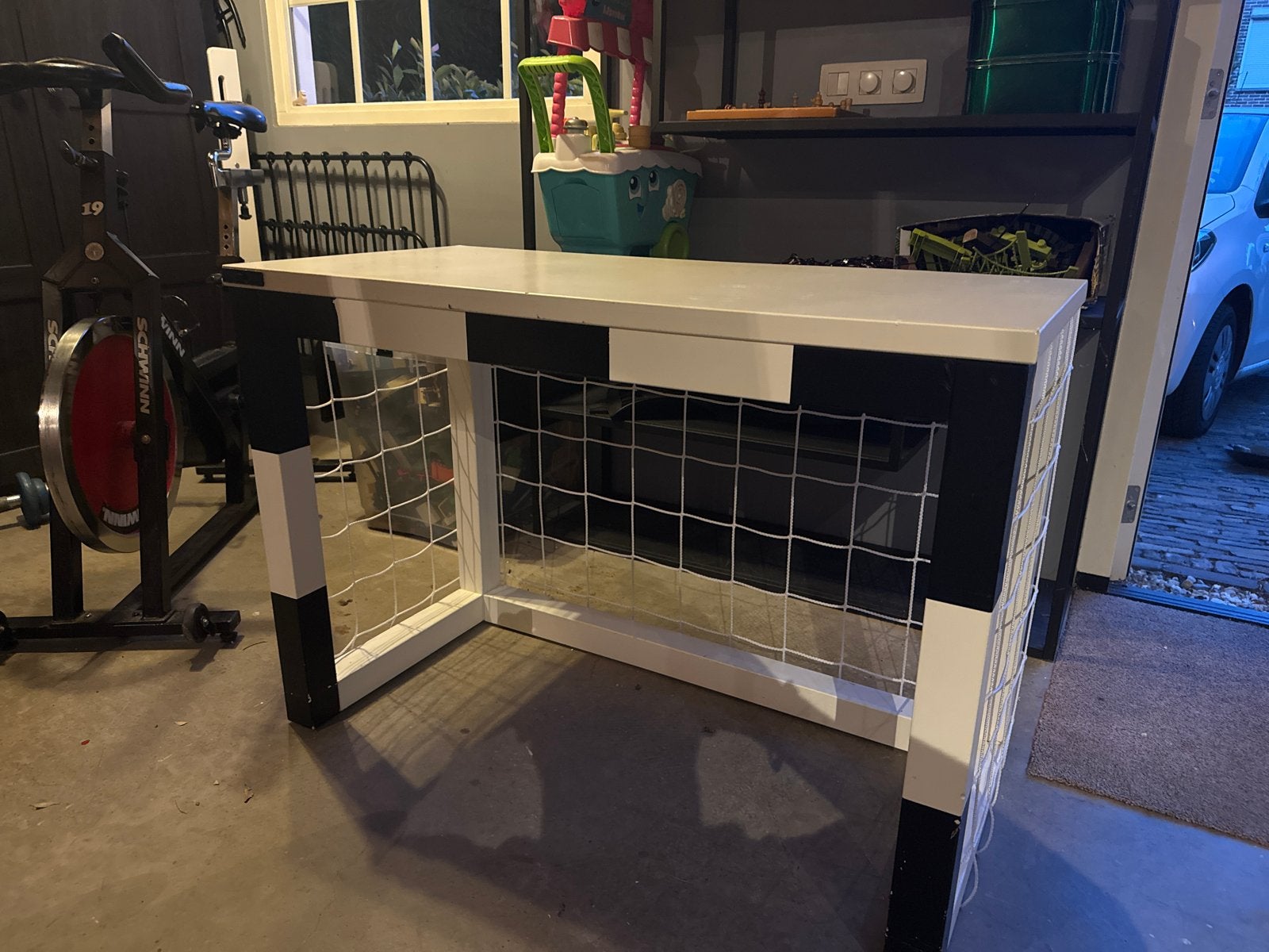 Leuk voetbalgoal bureau voor kinderkamer, Ophalen, Gebruikt, Tafel(s)
