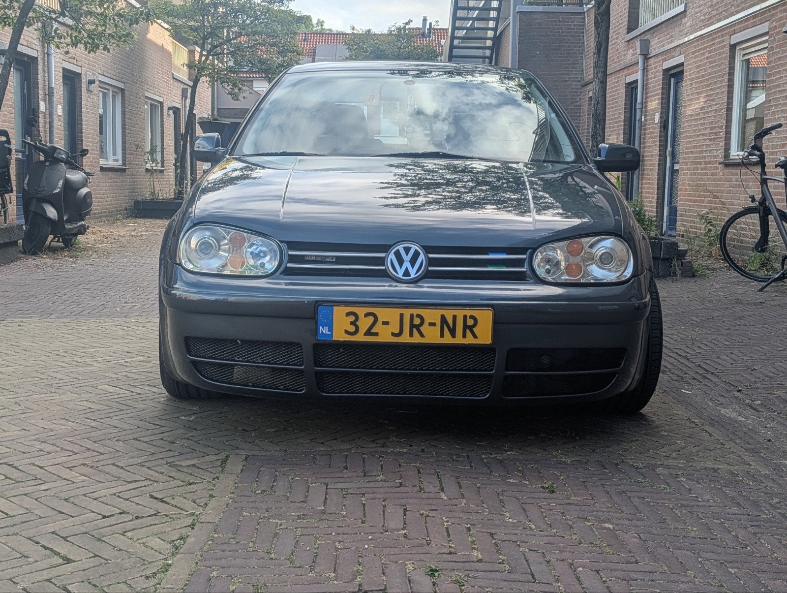 UNIEKE Volkswagen Golf 2.3 V5 125KW 2002 Blauw Panorama DAK, Voorwielaandrijving, Blauw, 170 pk, 1500 kg
