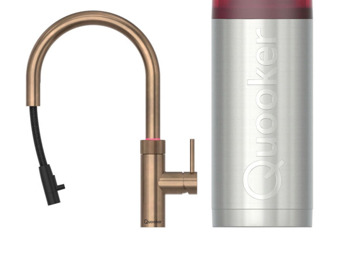 Quooker COMBI+ Flex Round Messing Patina - NIEUW, Ophalen, Nieuw