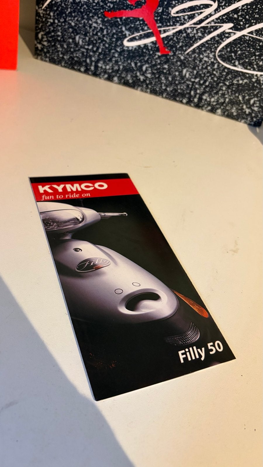 Kymco Filly 50 Scooter Brochure - Specificaties, Ophalen of Verzenden, Gebruikt