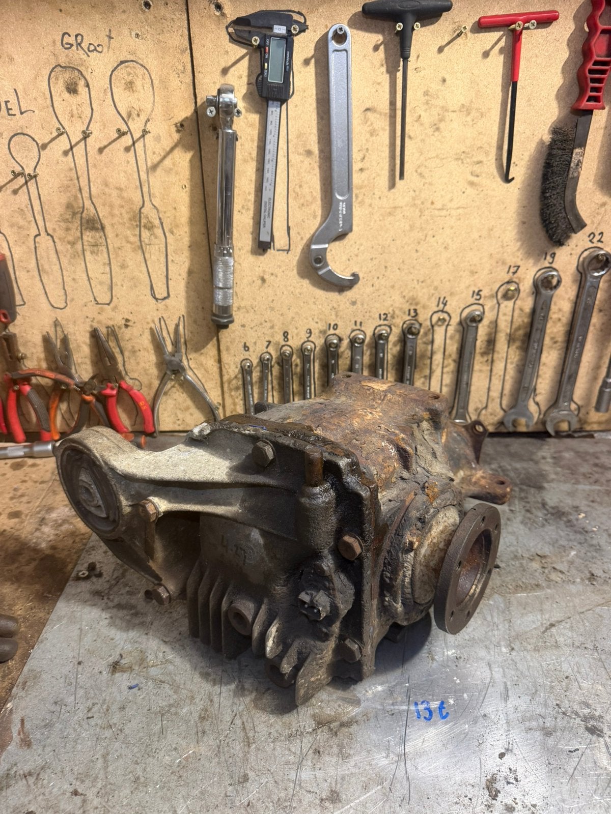 Bmw e30 186mm 4,27 diff gelast 318i 320i 325i, Ophalen of Verzenden