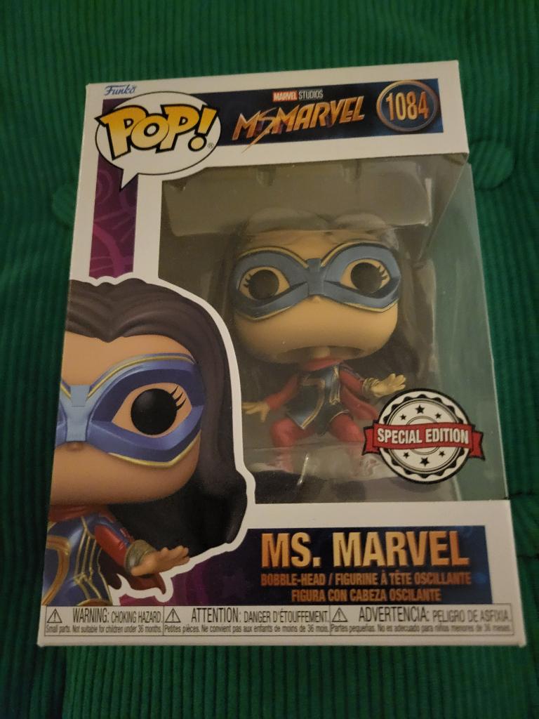 Funko Pop - Ms. Marvel - 1084 - Marvel, Ophalen of Verzenden, Nieuw