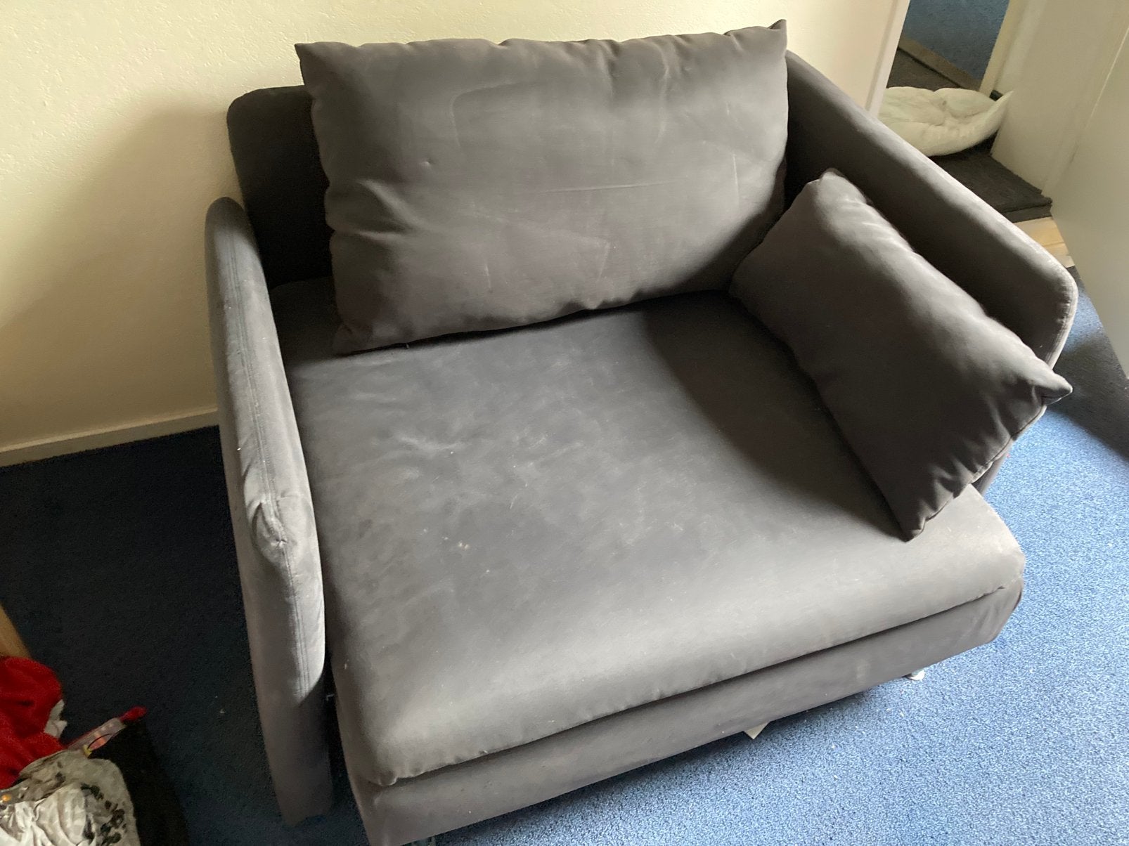 Feuteuil Ikea Söderhamn eenpersoons, Huis en Inrichting, Ophalen, Eenpersoons, 75 tot 100 cm, Zo goed als nieuw