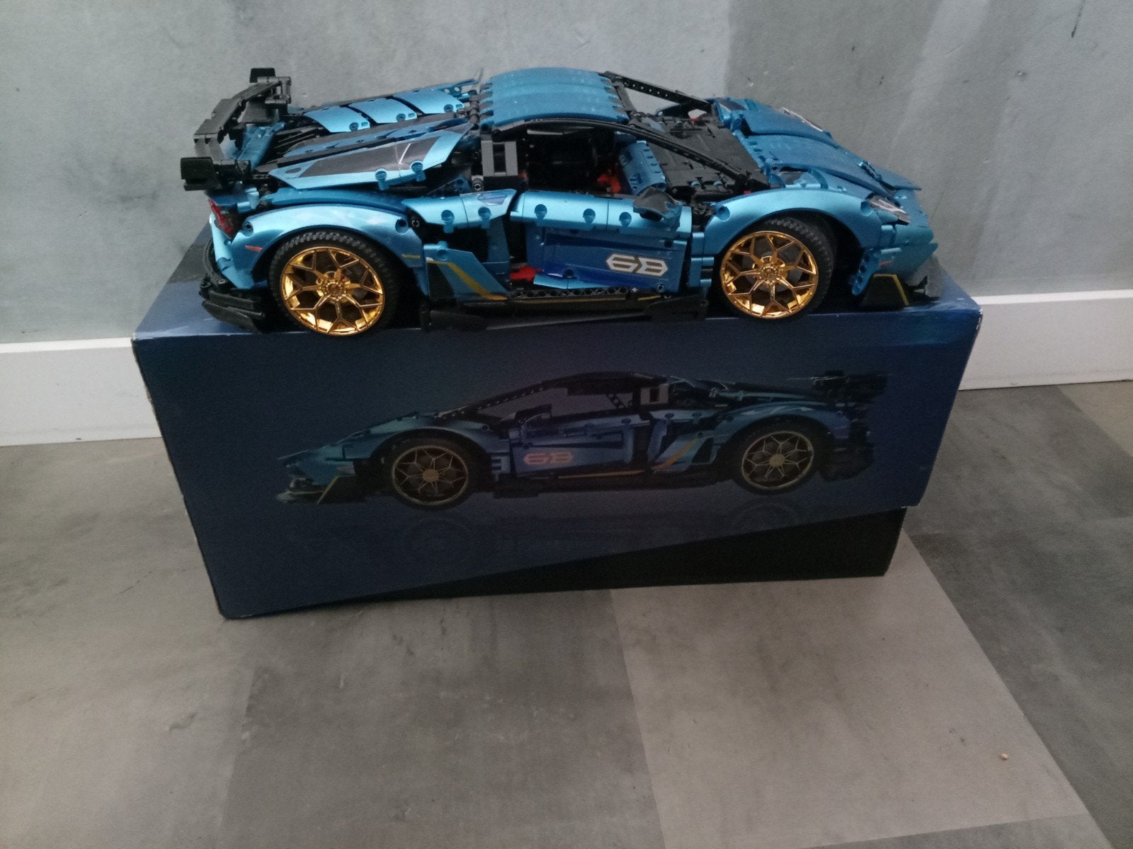 Technisch Lego bouwpakket imitatie, Ophalen, Zo goed als nieuw, Overige merken