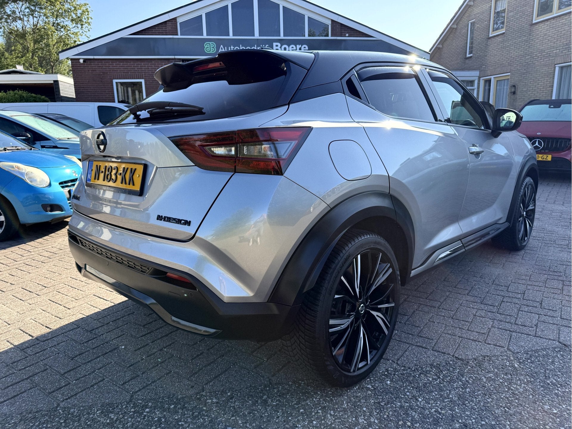 Nissan Juke 1.0 DIG-T N-Design Leer, 360camera, App Connect, Auto's, Voorwielaandrijving, Dealer onderhouden, Automatische klimaatregeling