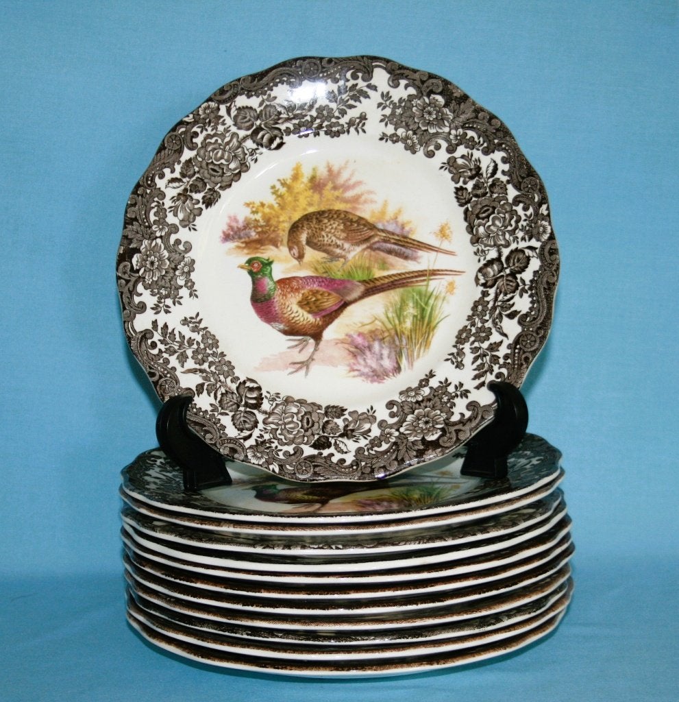 Royal Worcester Palissy " Game Series " Borden 22.5cm - Faza, Royal Worcester, NVT, Ophalen of Verzenden, Zo goed als nieuw
