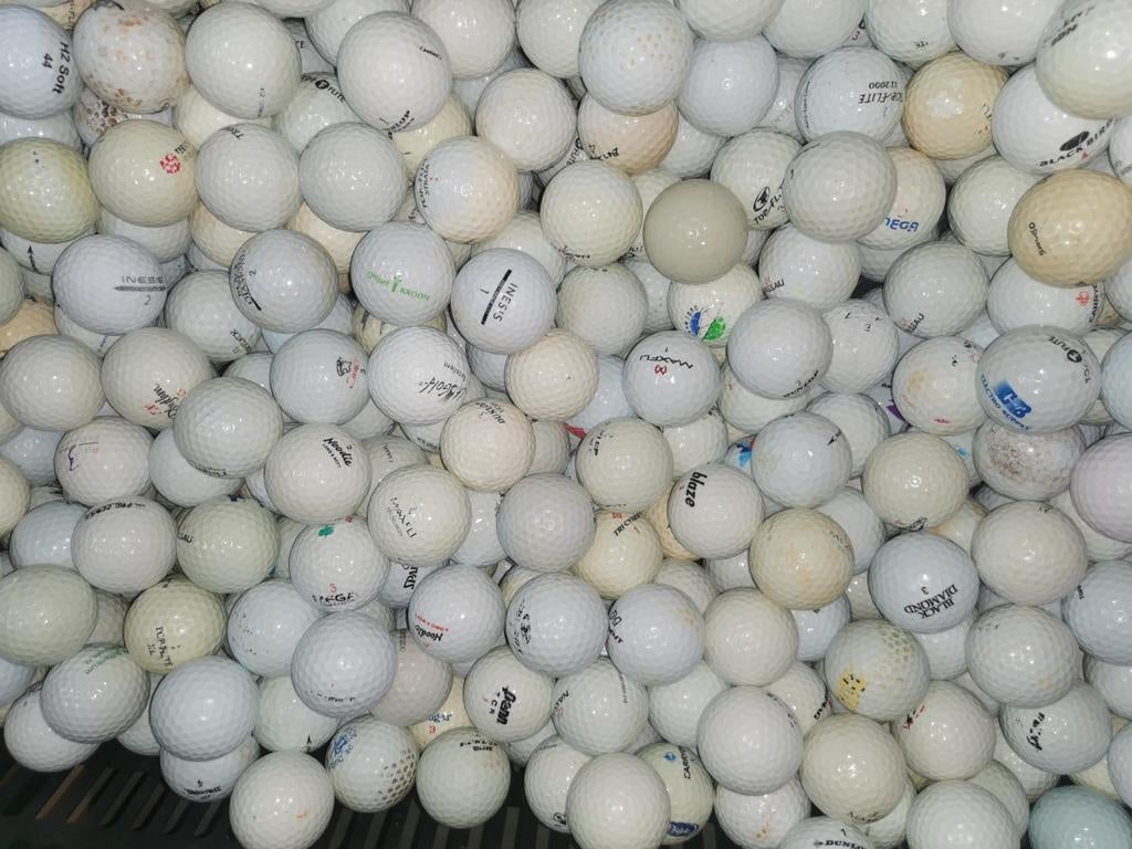 Gebruikte golfballen mix 200 stuks, Ophalen of Verzenden, Gebruikt, Bal(len)