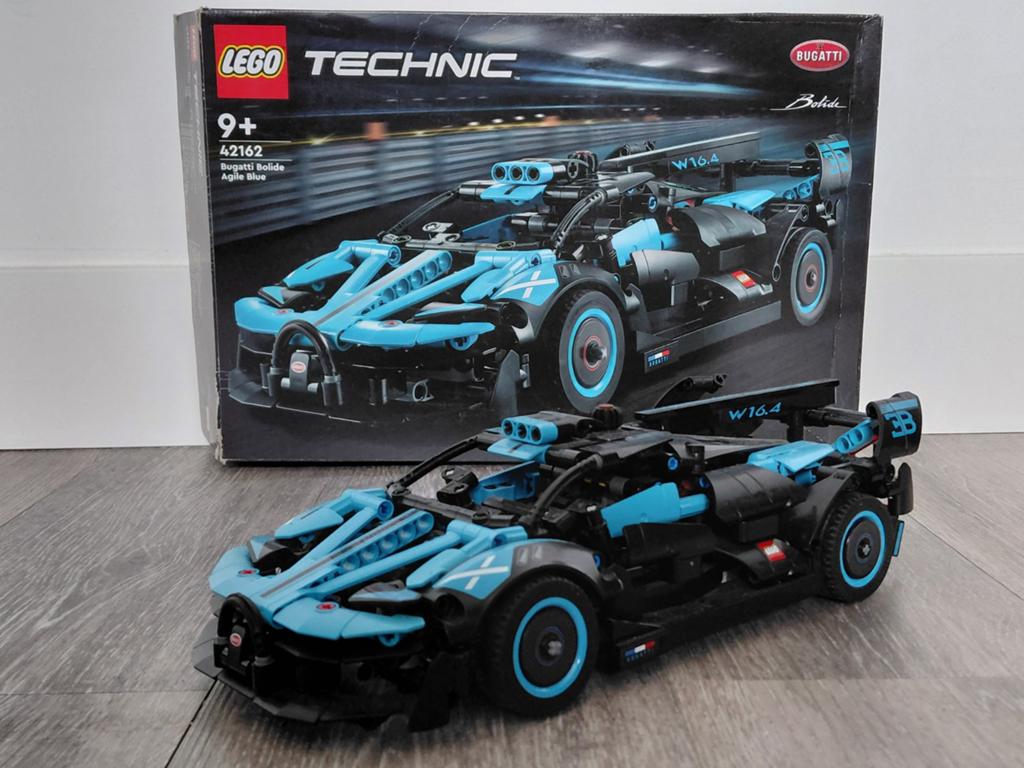 LEGO Technic Bugatti Bolide Agile Blue 42162, Compleet, Lego, Ophalen of Verzenden, Zo goed als nieuw