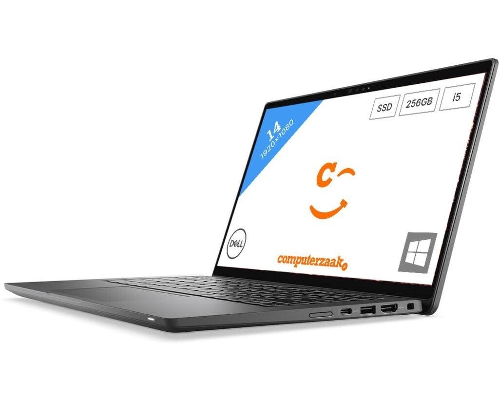 Dell Latitude 7430/Intel Core i5/8GB/256GB SSD/Windows 11, Computers en Software, 256 GB, Contact_dell@dell.com, 2 tot 3 Ghz, 8 GB