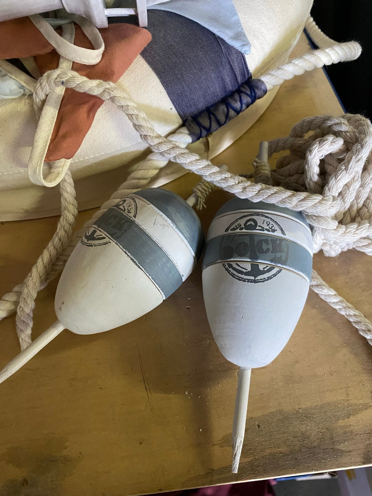 Maritieme Beach Decoratie Set - Alles in één koop, Hout, Gebruikt, Overige stijlen, Ophalen of Verzenden