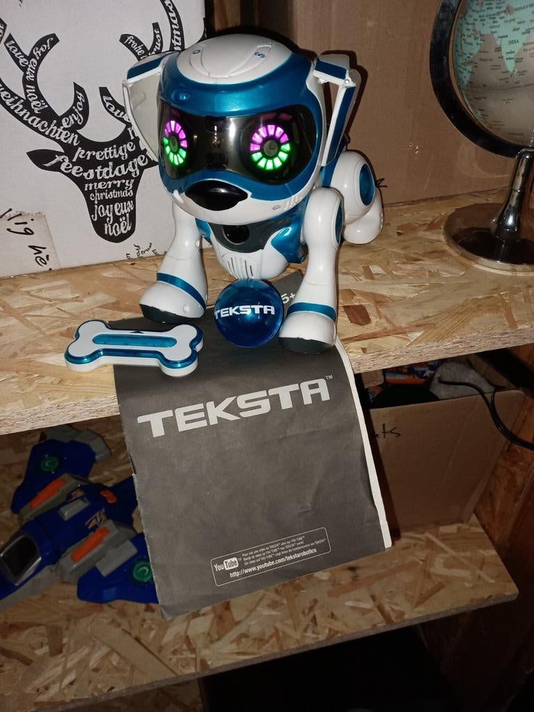 Teksta Robot Hond - Interactief Speelgoed, Ophalen, Gebruikt, Jongen of Meisje