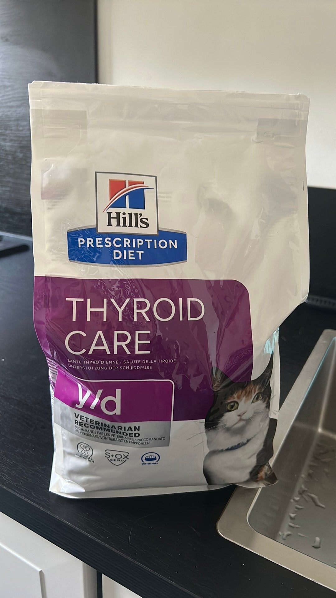 Hills thyroid care y/d 1,5kg, Ophalen of Verzenden, Kat