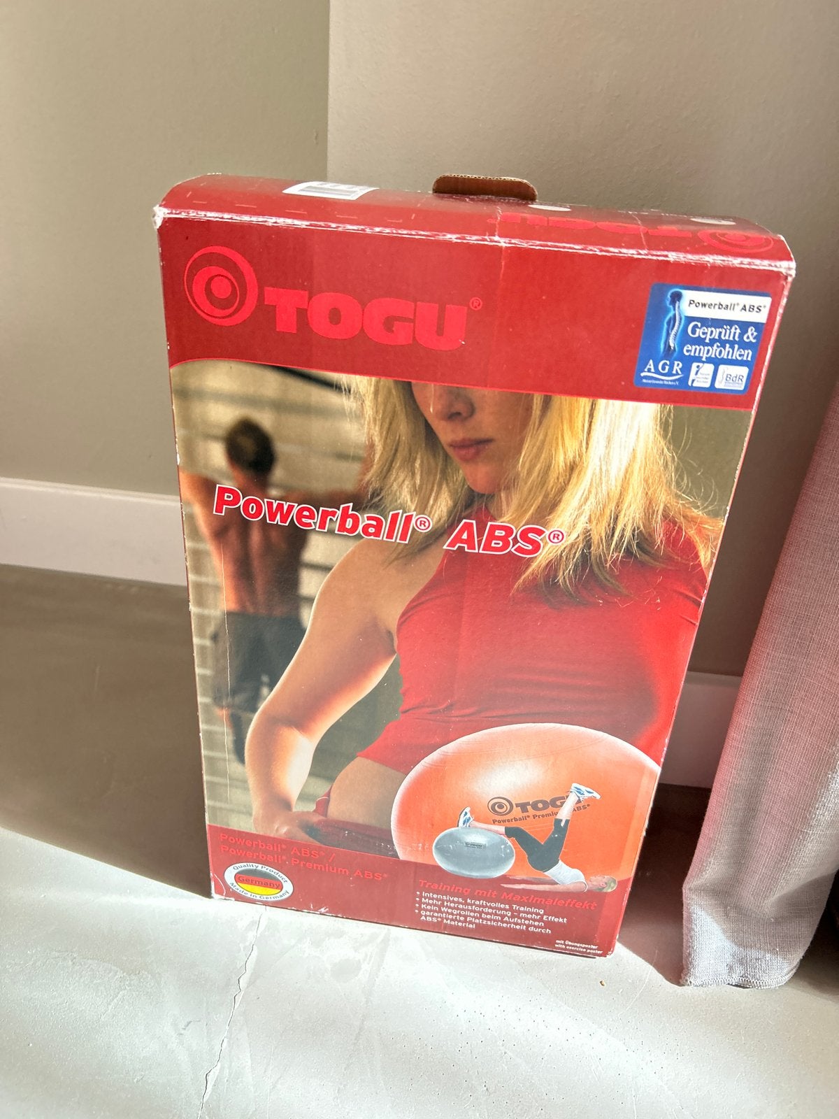 Togu Powerball ABS Fitnessbal / Zwangerschapsbal, Ophalen, Nieuw, Buik, Fitnessbal