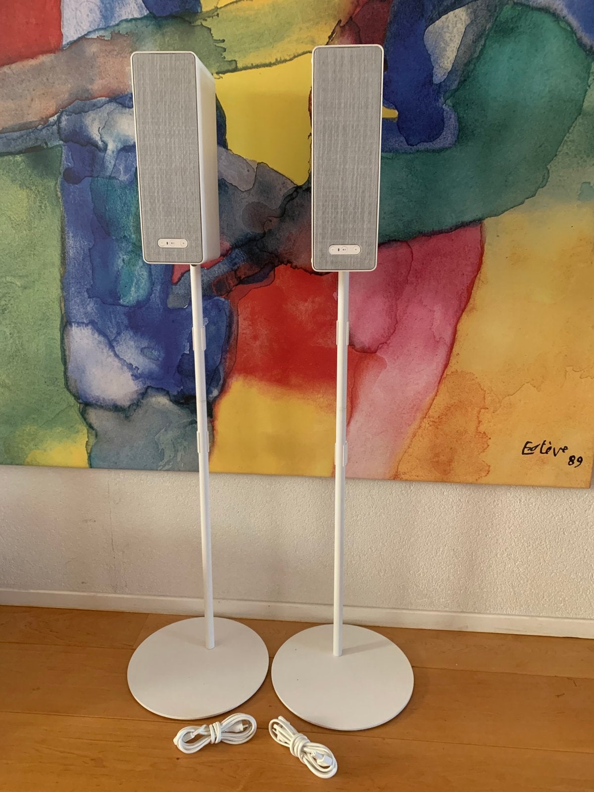 2 standaarden Sonos - Ikea Symfonisk (wit).