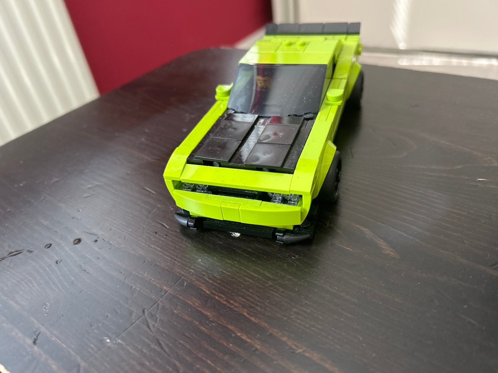 Lego Dodge Challenger SRT Hellcat Groen, Ophalen of Verzenden, Zo goed als nieuw, Overige merken