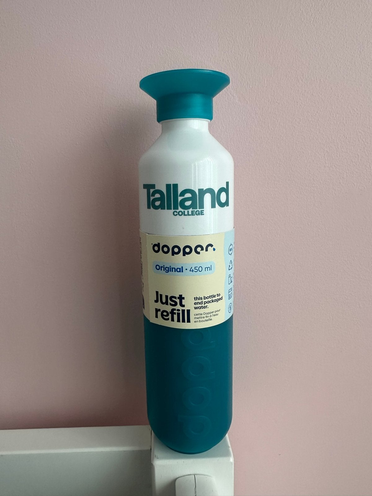 Dopper waterfles 450 ml, Ophalen of Verzenden, Nieuw