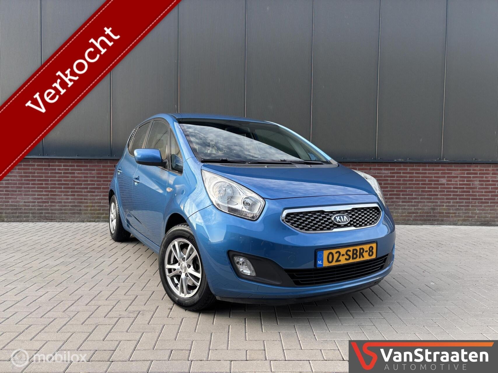 Kia Venga 1.4 CVVT X-tra | Airco | Cruise | Bluetooth, Auto's, Voorwielaandrijving, Euro 5, Gebruikt, 4 cilinders