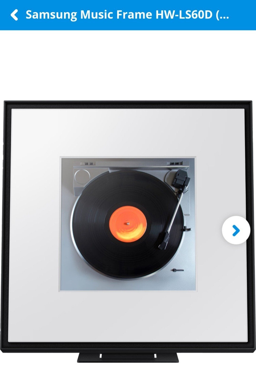 Samsung Music Frame HW-LS60D - nieuw, Ophalen, Bluetooth, Nieuw