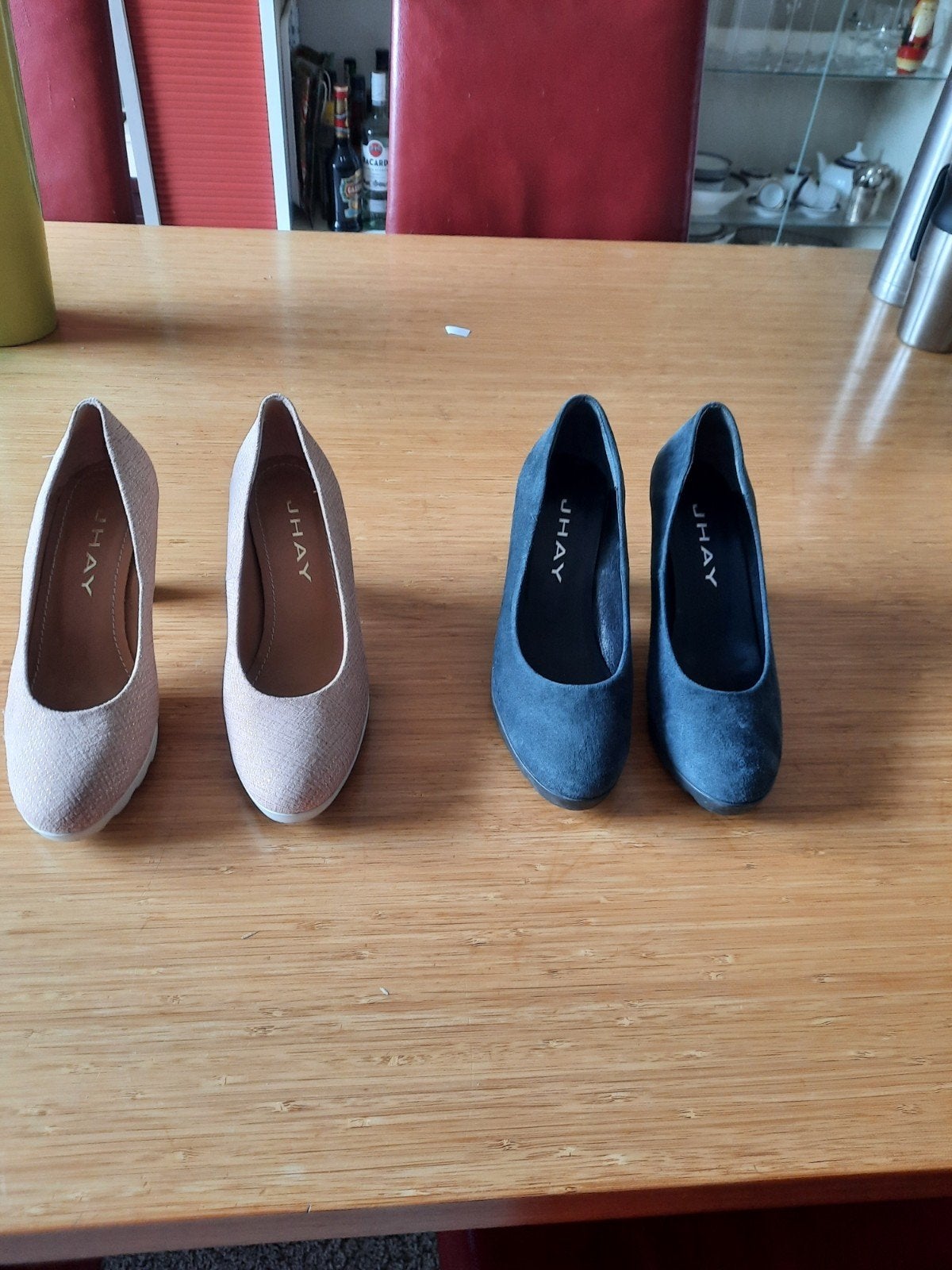 Pumps merk JHAY nieuw blauw en roze maat 37, Ophalen of Verzenden, Nieuw, Blauw