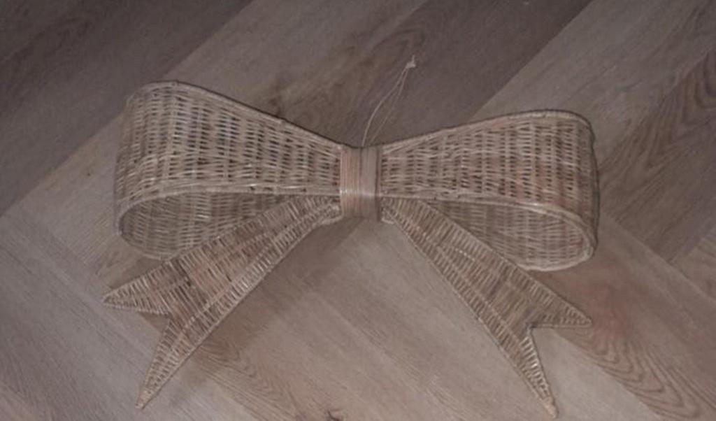Riviera Maison Rattan strik groot oude collectie, Ophalen of Verzenden, Zo goed als nieuw, Rond, Riet