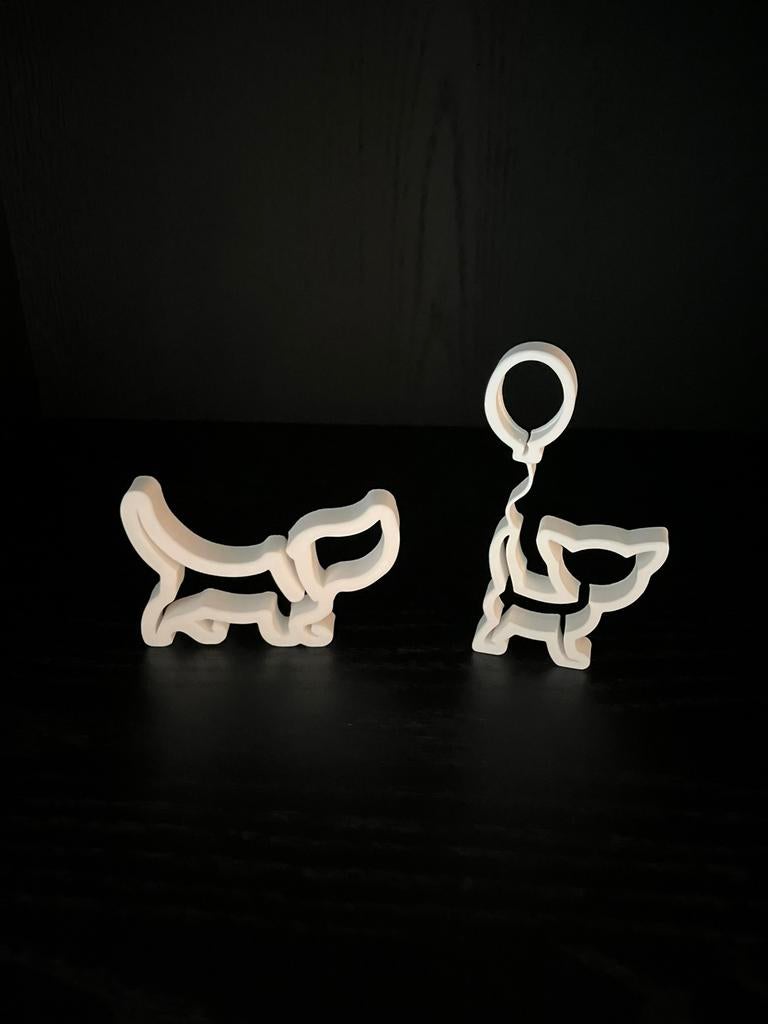 Mooie, nieuwe Takkie en Siepie decoratie set wit, Ophalen of Verzenden, Nieuw