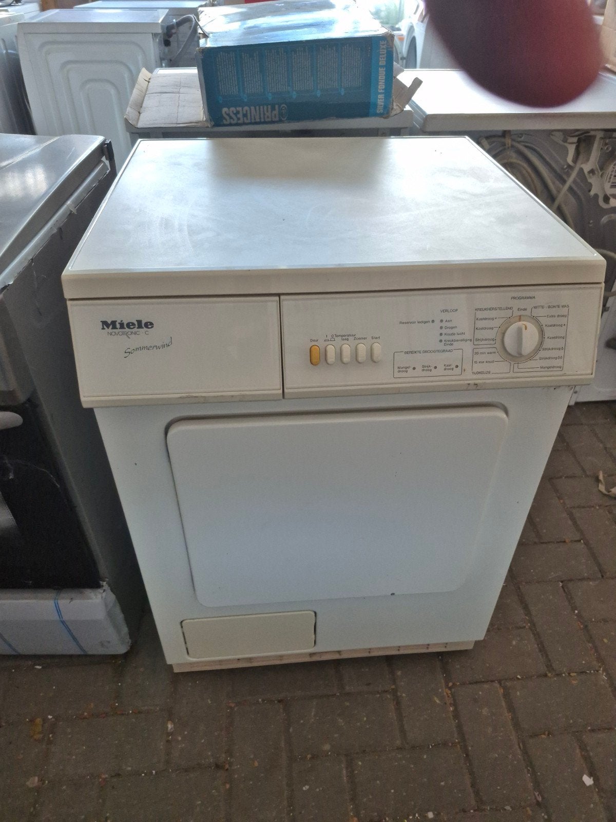 leuke miele condens droger, Ophalen, Gebruikt, Wit