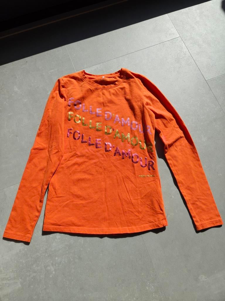 Koningsdag trui Name it maat 146/152, Gebruikt, Meisje, Trui of Vest, Ophalen of Verzenden