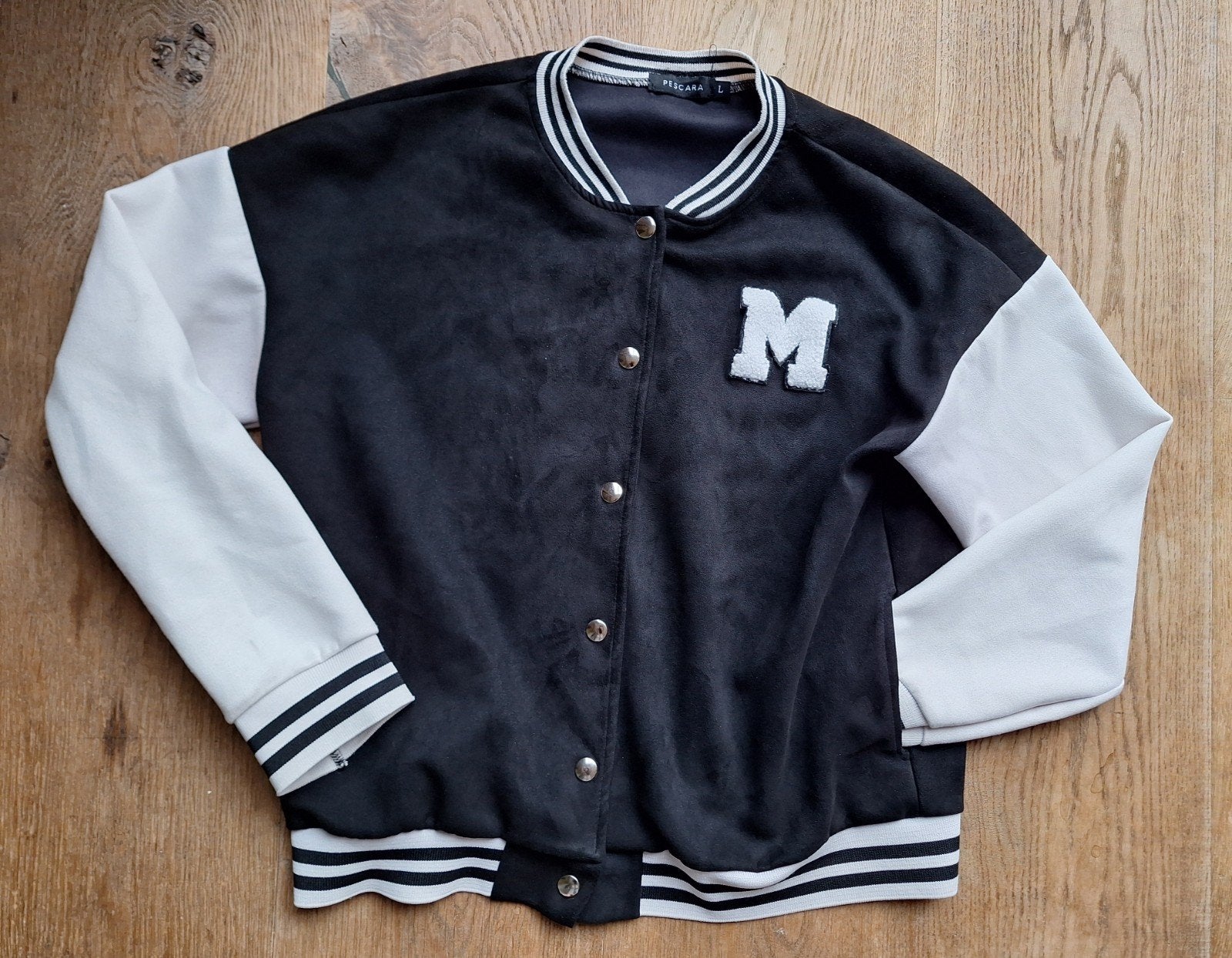 Baseball jack / vest van Terstal - Maat L, Terstal, Zwart, Maat 42/44 (L), Ophalen of Verzenden