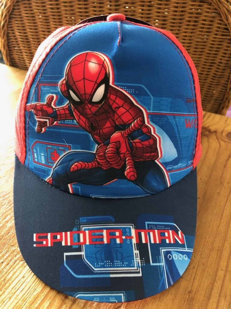 SPIDER-MAN pet voor kinderen, 55 cm, orig. en nieuw!, Jongen of Meisje, Nieuw, Ophalen of Verzenden, Pet
