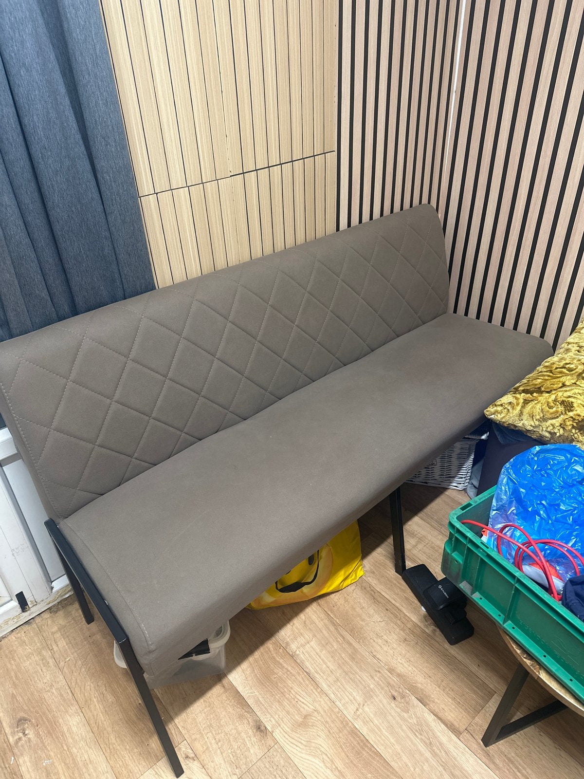 Mooie eettafel bank 170cm, Huis en Inrichting, Ophalen, Gebruikt, Minder dan 75 cm, 150 tot 200 cm