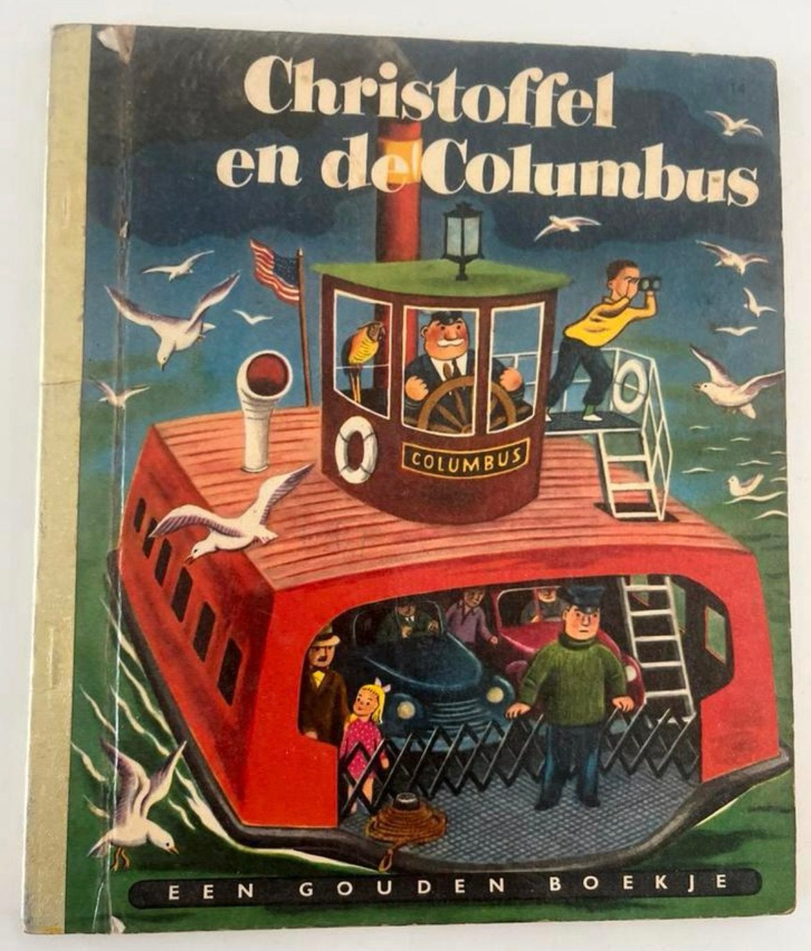 Christoffel en de Columbus - Een Gouden Boekje, Boeken, Ophalen of Verzenden, Gelezen