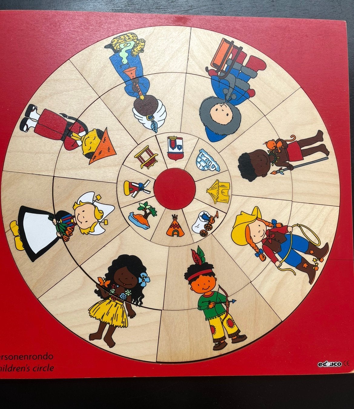 Educo school kinderopvang puzzel, Ophalen, Zo goed als nieuw