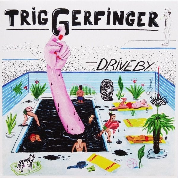 Triggerfinger - "Driveby" (10"), 10 inch, Ophalen of Verzenden, Zo goed als nieuw, EP