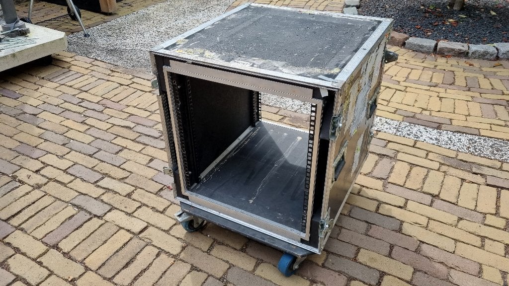 Flightcase voor versterkers zwevend Amp case koffer, Muziek en Instrumenten, Behuizingen en Koffers, Ophalen, Gebruikt, Speaker of Versterker